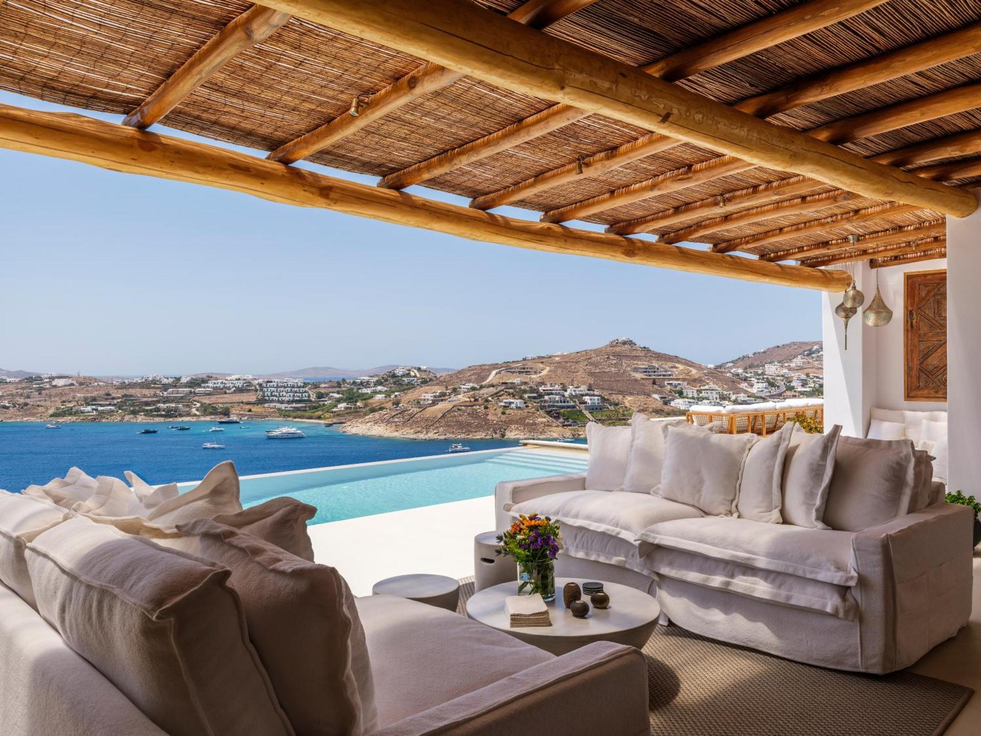 V&V Guest House - Luxury Suites Ornos  Ngoại thất bức ảnh