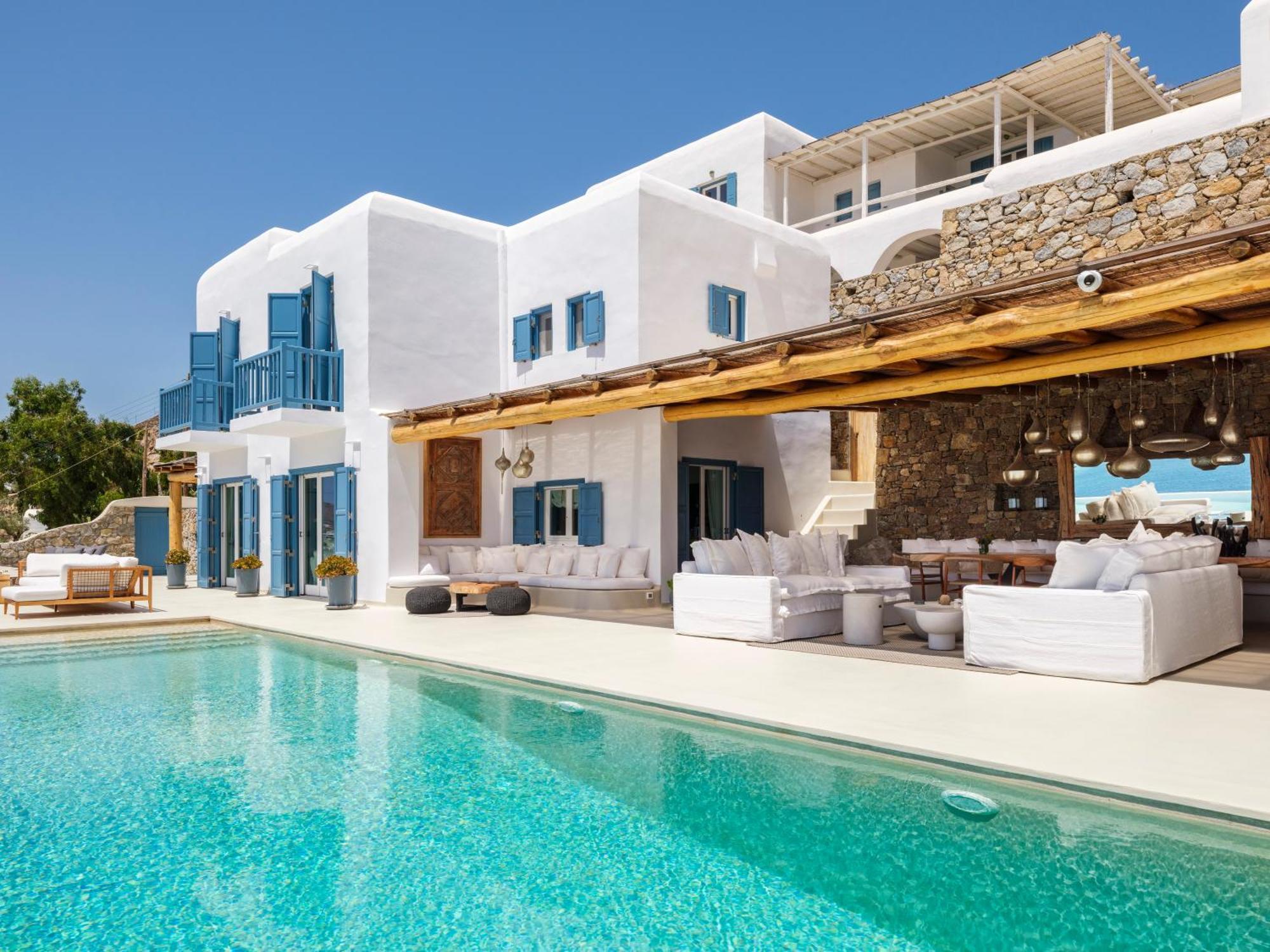 V&V Guest House - Luxury Suites Ornos  Ngoại thất bức ảnh