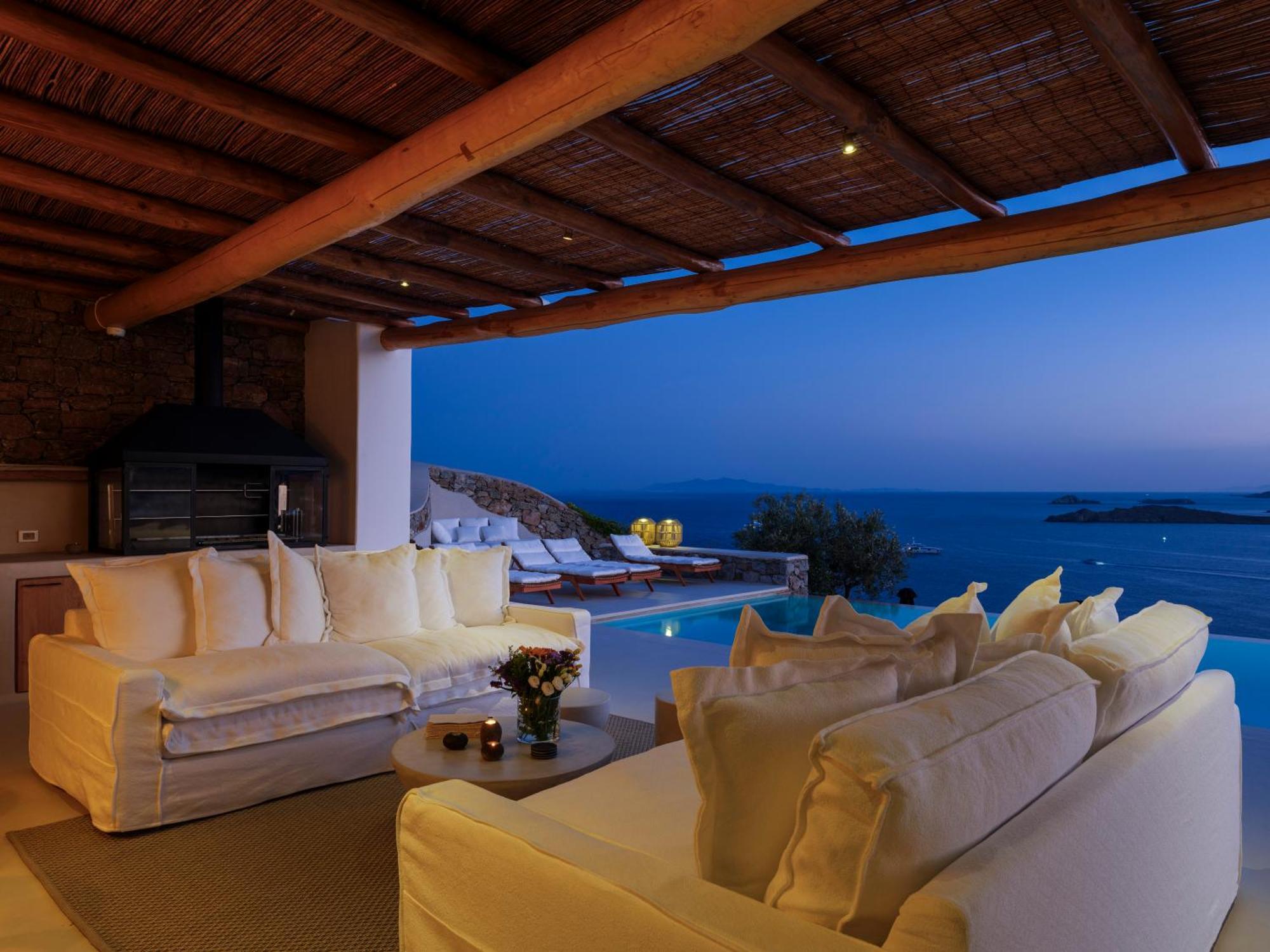 V&V Guest House - Luxury Suites Ornos  Ngoại thất bức ảnh