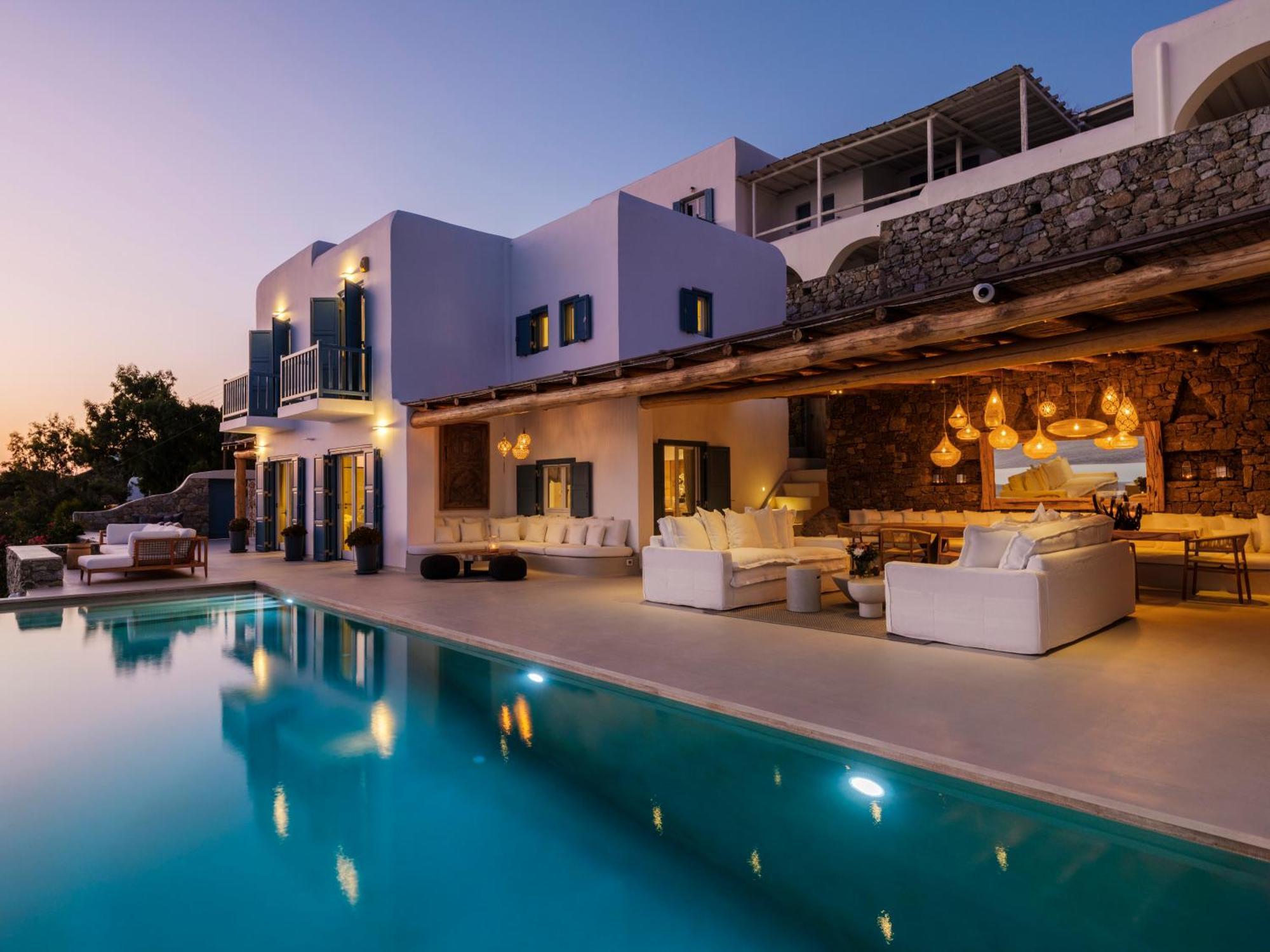 V&V Guest House - Luxury Suites Ornos  Ngoại thất bức ảnh
